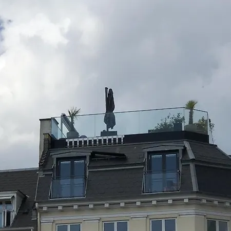 Luxury Penthouse With Private Rooftop Terrace Köpenhamn